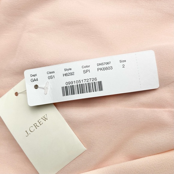 J. Crew Tie Waist Long Sleeve Wrap Dress (Size 2) - Picture 11 of 13